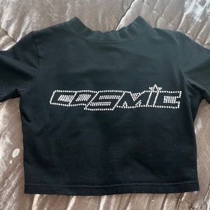 Cosmic sequins crop top